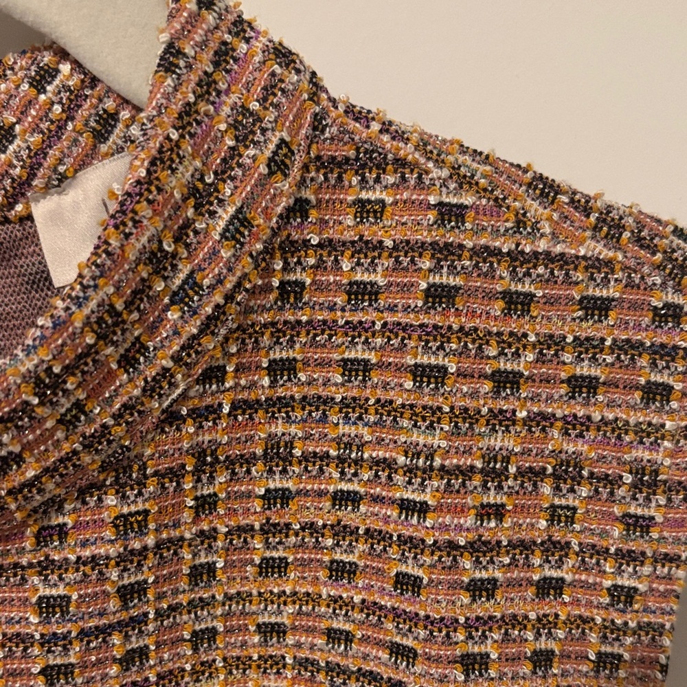 LOFT Multicolor Textured Tank Top - Picture 2 of 4